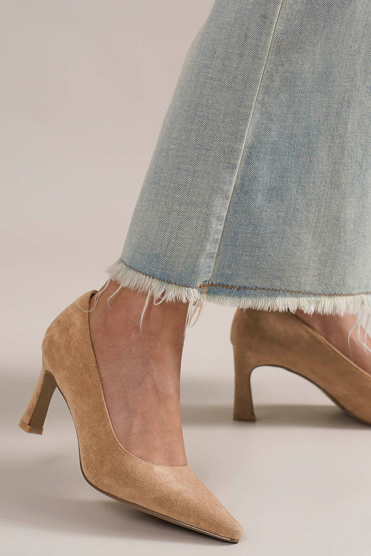 TRINEE-05 Trendy Pointed-Toe Mid-Heel Pumps